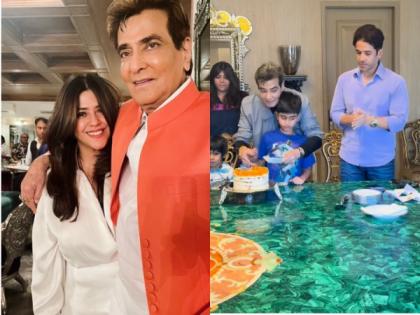 Ektaa Kapoor, Tusshar extend birthday wishes for dad Jeetendra | Ektaa Kapoor, Tusshar extend birthday wishes for dad Jeetendra
