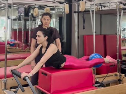 Preity Zinta drops workout video on World Health Day, fans react | Preity Zinta drops workout video on World Health Day, fans react