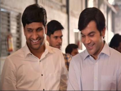 Rajkummar Rao poses with real-life Srikanth Bolla; trailer to unveil on this date | Rajkummar Rao poses with real-life Srikanth Bolla; trailer to unveil on this date