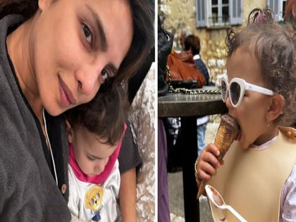 Priyanka Chopra melts hearts with photo of daughter Malti enjoying ice cream | Priyanka Chopra melts hearts with photo of daughter Malti enjoying ice cream