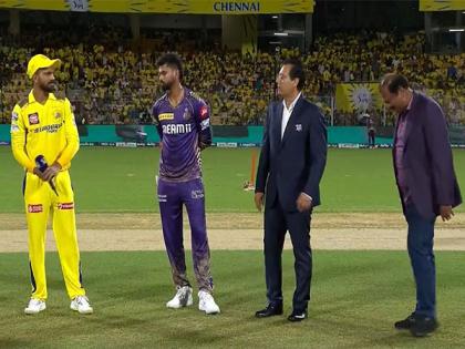 IPL 2024: Chennai Super Kings win toss, opt to bowl against Kolkata Knight Riders | IPL 2024: Chennai Super Kings win toss, opt to bowl against Kolkata Knight Riders