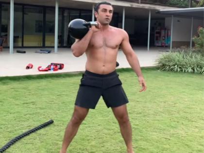 Ranbir Kapoor's trainer offers glimpse into his fitness routine | Ranbir Kapoor's trainer offers glimpse into his fitness routine
