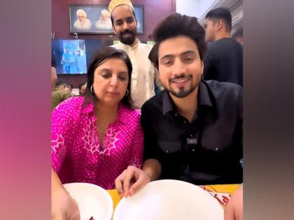 Farah Khan delights fans with fun dining video with Faisal Shaikh | Farah Khan delights fans with fun dining video with Faisal Shaikh Farah Khan delights fans with fun dining video with Faisal Shaikh | Farah Khan delights fans with fun dining video with Faisal Shaikh