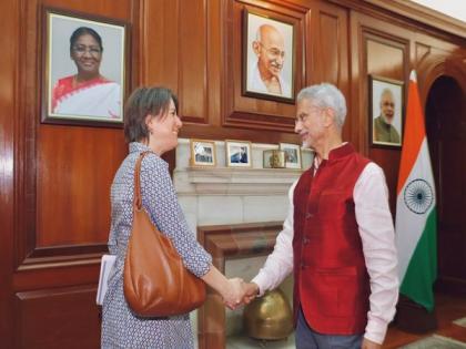 EAM Jaishankar discusses semiconductors, green growth with Belgium's top diplomat | EAM Jaishankar discusses semiconductors, green growth with Belgium's top diplomat