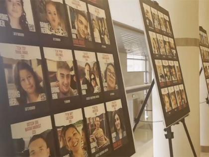 Posters showing portraits of Israeli hostages held in Gaza displayed in Knesset | Posters showing portraits of Israeli hostages held in Gaza displayed in Knesset Posters showing portraits of Israeli hostages held in Gaza displayed in Knesset | Posters showing portraits of Israeli hostages held in Gaza displayed in Knesset