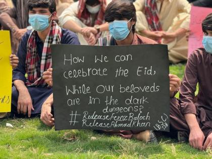 Amid Eid celebrations, Baloch holds nationwide protests to condemn enforced disappearances | Amid Eid celebrations, Baloch holds nationwide protests to condemn enforced disappearances