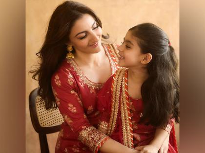 Soha Ali Khan twins with daughter Inaaya in red ethnic attire on Eid, extends warm wishes to fans | Soha Ali Khan twins with daughter Inaaya in red ethnic attire on Eid, extends warm wishes to fans