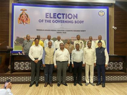 Savitri Jindal Re-elected Unopposed as President of Agroha Medical College | Savitri Jindal Re-elected Unopposed as President of Agroha Medical College Savitri Jindal Re-elected Unopposed as President of Agroha Medical College | Savitri Jindal Re-elected Unopposed as President of Agroha Medical College