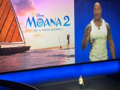 Dwayne Johnson reveals 'Moana 2' details at CinemaCon | Dwayne Johnson reveals 'Moana 2' details at CinemaCon Dwayne Johnson reveals 'Moana 2' details at CinemaCon | Dwayne Johnson reveals 'Moana 2' details at CinemaCon