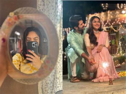 Mrunal Thakur shares BTS of 'Indu' from 'Family Star' sets | Mrunal Thakur shares BTS of 'Indu' from 'Family Star' sets Mrunal Thakur shares BTS of 'Indu' from 'Family Star' sets | Mrunal Thakur shares BTS of 'Indu' from 'Family Star' sets