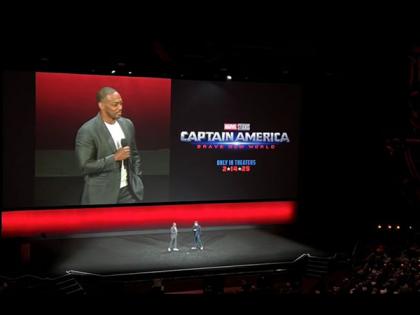 Marvel unveils action-packed teaser of 'Captain America 4' at CinemaCon | Marvel unveils action-packed teaser of 'Captain America 4' at CinemaCon Marvel unveils action-packed teaser of 'Captain America 4' at CinemaCon | Marvel unveils action-packed teaser of 'Captain America 4' at CinemaCon