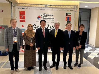 UAE's Huda Al Matroushi elected Vice President of Asian Modern Pentathlon Confederation | UAE's Huda Al Matroushi elected Vice President of Asian Modern Pentathlon Confederation UAE's Huda Al Matroushi elected Vice President of Asian Modern Pentathlon Confederation | UAE's Huda Al Matroushi elected Vice President of Asian Modern Pentathlon Confederation
