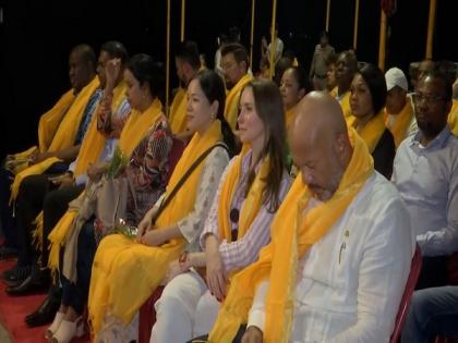 'Prayas: Dharohar Kashi Ki': Envoys, diplomats attend Ganga Aarti at Varanasi's Dashashwamedh Ghat | 'Prayas: Dharohar Kashi Ki': Envoys, diplomats attend Ganga Aarti at Varanasi's Dashashwamedh Ghat 'Prayas: Dharohar Kashi Ki': Envoys, diplomats attend Ganga Aarti at Varanasi's Dashashwamedh Ghat | 'Prayas: Dharohar Kashi Ki': Envoys, diplomats attend Ganga Aarti at Varanasi's Dashashwamedh Ghat