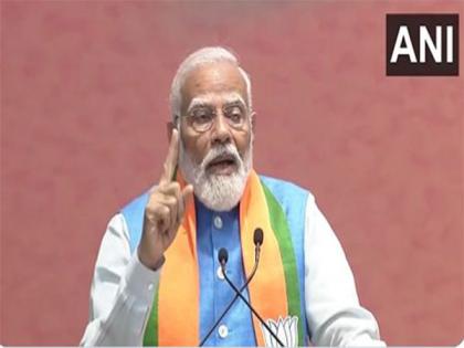 "Our human-centric worldview...voice of the Global South": PM Modi after unveiling BJP's manifesto | "Our human-centric worldview...voice of the Global South": PM Modi after unveiling BJP's manifesto
