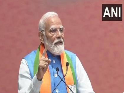 "Necessary to have govt that takes country towards 'Viksit Bharat' swiftly": PM Modi after releasing BJP's 'Sankalp Patra' | "Necessary to have govt that takes country towards 'Viksit Bharat' swiftly": PM Modi after releasing BJP's 'Sankalp Patra' "Necessary to have govt that takes country towards 'Viksit Bharat' swiftly": PM Modi after releasing BJP's 'Sankalp Patra' | "Necessary to have govt that takes country towards 'Viksit Bharat' swiftly": PM Modi after releasing BJP's 'Sankalp Patra'
