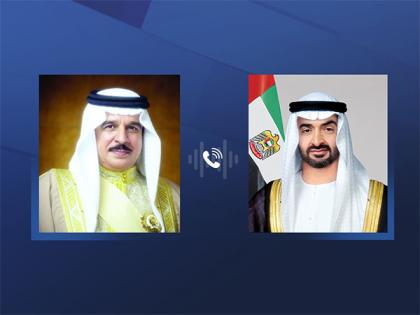 UAE President, King of Bahrain discuss regional developments, humanitarian crisis in Gaza | UAE President, King of Bahrain discuss regional developments, humanitarian crisis in Gaza UAE President, King of Bahrain discuss regional developments, humanitarian crisis in Gaza | UAE President, King of Bahrain discuss regional developments, humanitarian crisis in Gaza