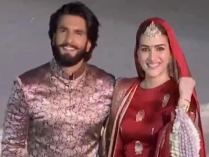 Ranveer, Kriti showcase heritage of Kashi as they turn showstoppers for Manish Malhotra | Ranveer, Kriti showcase heritage of Kashi as they turn showstoppers for Manish Malhotra