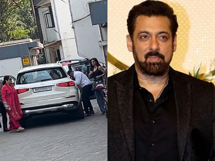 Shilpa Shetty, her mom pay visit to Salman Khan after firing incident | Shilpa Shetty, her mom pay visit to Salman Khan after firing incident