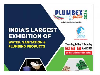 Indian Plumbing Association (IPA) to Host 3 day PlumbexIndia 2024: A Premier Platform for Water and Plumbing Innovations | Indian Plumbing Association (IPA) to Host 3 day PlumbexIndia 2024: A Premier Platform for Water and Plumbing Innovations Indian Plumbing Association (IPA) to Host 3 day PlumbexIndia 2024: A Premier Platform for Water and Plumbing Innovations | Indian Plumbing Association (IPA) to Host 3 day PlumbexIndia 2024: A Premier Platform for Water and Plumbing Innovations