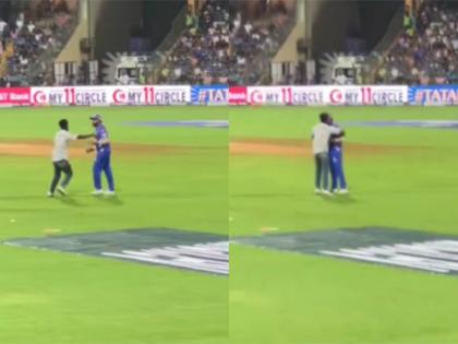 "...Was a little scared honestly": Rohit Sharma on pitch invasion during MI-RR clash | "...Was a little scared honestly": Rohit Sharma on pitch invasion during MI-RR clash