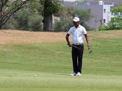 Gurgaon Open 2024: M Dharma fires 67 for two-shot lead on penultimate day | Gurgaon Open 2024: M Dharma fires 67 for two-shot lead on penultimate day