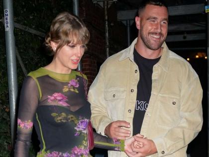 Travis Kelce appears to confirm Taylor Swift's song is about him | Travis Kelce appears to confirm Taylor Swift's song is about him Travis Kelce appears to confirm Taylor Swift's song is about him | Travis Kelce appears to confirm Taylor Swift's song is about him