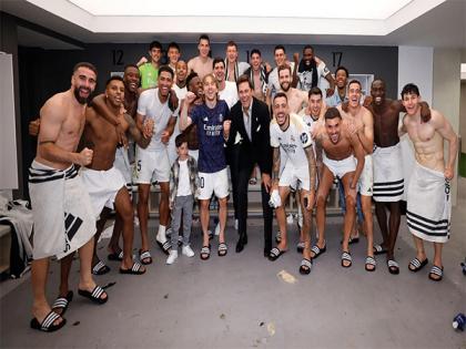 NFL legend Tom Brady joins Real Madrid's clebrations after El Clasico triumph | NFL legend Tom Brady joins Real Madrid's clebrations after El Clasico triumph NFL legend Tom Brady joins Real Madrid's clebrations after El Clasico triumph | NFL legend Tom Brady joins Real Madrid's clebrations after El Clasico triumph