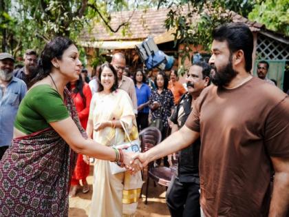 Mohanlal expresses gratitude as he starts shooting for his 360th film | Mohanlal expresses gratitude as he starts shooting for his 360th film Mohanlal expresses gratitude as he starts shooting for his 360th film | Mohanlal expresses gratitude as he starts shooting for his 360th film