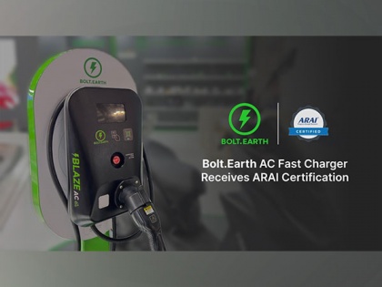 Bolt.Earth Receives ARAI Certification for Level 2 AC Fast Charger, Accelerates India's Shift to Electric Mobility | Bolt.Earth Receives ARAI Certification for Level 2 AC Fast Charger, Accelerates India's Shift to Electric Mobility