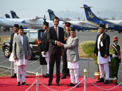 Nepal President welcomes Qatari Emir on two-day state visit | Nepal President welcomes Qatari Emir on two-day state visit