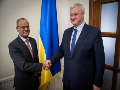 Indian envoy Harish Jain meets Ukrainian Dy Foreign Minister Andrii Sybiha | Indian envoy Harish Jain meets Ukrainian Dy Foreign Minister Andrii Sybiha
