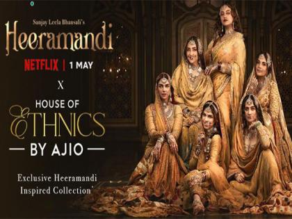 AJIO unveils exclusive ethnic collection inspired by Sanjay Leela Bhansali's 'Heeramandi: The Diamond Bazaar' | AJIO unveils exclusive ethnic collection inspired by Sanjay Leela Bhansali's 'Heeramandi: The Diamond Bazaar'
