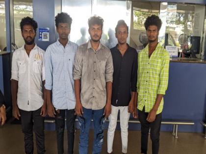 Tamil Nadu: Five Indian fishermen repatriated from Sri Lanka | Tamil Nadu: Five Indian fishermen repatriated from Sri Lanka Tamil Nadu: Five Indian fishermen repatriated from Sri Lanka | Tamil Nadu: Five Indian fishermen repatriated from Sri Lanka