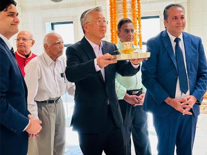US State Dept official visits Jain Temple in California, says 'Indian-Americans are backbone of strong relationship between two countries' | US State Dept official visits Jain Temple in California, says 'Indian-Americans are backbone of strong relationship between two countries'
