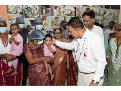 Sri Sathya Sai Sanjeevani Hospitals marks 30,000 paediatric heart surgeries through the "Gift of Life" program, all provided free of cost | Sri Sathya Sai Sanjeevani Hospitals marks 30,000 paediatric heart surgeries through the "Gift of Life" program, all provided free of cost Sri Sathya Sai Sanjeevani Hospitals marks 30,000 paediatric heart surgeries through the "Gift of Life" program, all provided free of cost | Sri Sathya Sai Sanjeevani Hospitals marks 30,000 paediatric heart surgeries through the "Gift of Life" program, all provided free of cost