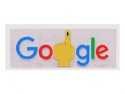 Google Doodle commemorates second phase of Lok Sabha elections 2024 with voting symbol | Google Doodle commemorates second phase of Lok Sabha elections 2024 with voting symbol