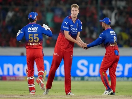 "We always have to celebrate little wins": RCB's Green after beating SRH by 35 runs | "We always have to celebrate little wins": RCB's Green after beating SRH by 35 runs