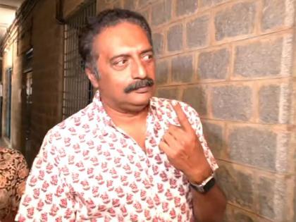 "Voted for candidate I believe in": Actor Prakash Raj gets finger inked in Bengaluru | "Voted for candidate I believe in": Actor Prakash Raj gets finger inked in Bengaluru