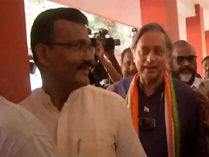 "Here to restore democracy, faith in diversity and India's pluralism": Tharoor after casting vote | "Here to restore democracy, faith in diversity and India's pluralism": Tharoor after casting vote