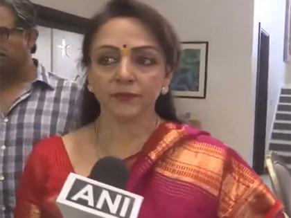 BJP's Hema Malini confident ahead of Mathura polls: "We are going to perform twice as well" | BJP's Hema Malini confident ahead of Mathura polls: "We are going to perform twice as well"