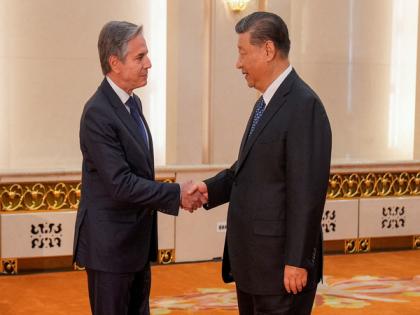 US Secy Antony Blinken meets with China's President Xi Jinping | US Secy Antony Blinken meets with China's President Xi Jinping