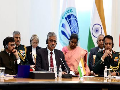 India stresses peace and cooperation at SCO Defence Ministers' meeting in Kazakhstan | India stresses peace and cooperation at SCO Defence Ministers' meeting in Kazakhstan