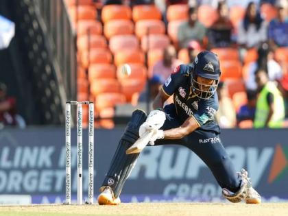 Sudharsan, Shahrukh's half-centuries propel Gujarat Titans to 200/3 against RCB | Sudharsan, Shahrukh's half-centuries propel Gujarat Titans to 200/3 against RCB