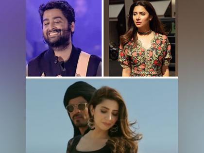 Arijit Singh Sings ‘Zaalima’, Apologises to Mahira Khan After Overlooking Her at a Concert (Watch Video) | Arijit Singh Sings ‘Zaalima’, Apologises to Mahira Khan After Overlooking Her at a Concert (Watch Video)