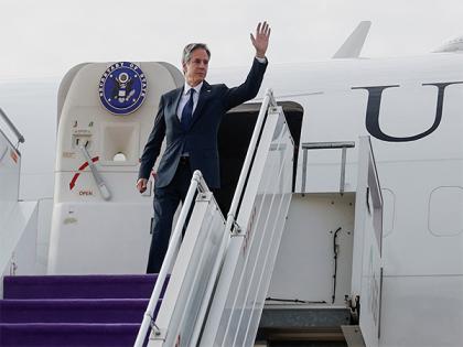 US Secretary Antony Blinken arrives in Saudi Arabia; to push for Gaza ceasefire talks | US Secretary Antony Blinken arrives in Saudi Arabia; to push for Gaza ceasefire talks US Secretary Antony Blinken arrives in Saudi Arabia; to push for Gaza ceasefire talks | US Secretary Antony Blinken arrives in Saudi Arabia; to push for Gaza ceasefire talks