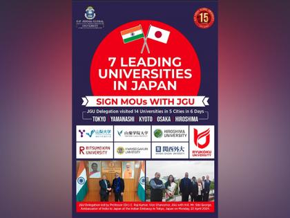 Seven Leading Japanese Universities Sign MoUs with JGU During Landmark Visit | Seven Leading Japanese Universities Sign MoUs with JGU During Landmark Visit