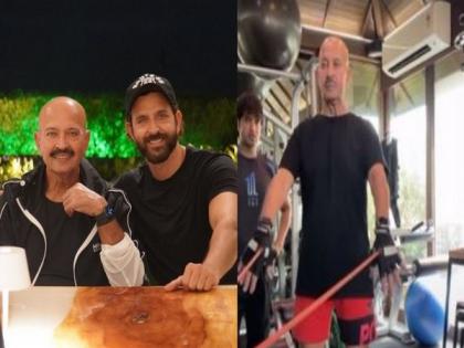 "Unbelievable papa": Hrithik in awe of his dad Rakesh Roshan's inspiring workout session | "Unbelievable papa": Hrithik in awe of his dad Rakesh Roshan's inspiring workout session "Unbelievable papa": Hrithik in awe of his dad Rakesh Roshan's inspiring workout session | "Unbelievable papa": Hrithik in awe of his dad Rakesh Roshan's inspiring workout session
