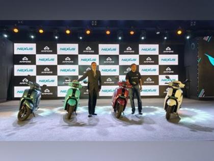Greaves Electric Mobility introduces India's first high-performance family electric scooter - Ampere Nexus, at a starting price of Rs 1,09,900 | Greaves Electric Mobility introduces India's first high-performance family electric scooter - Ampere Nexus, at a starting price of Rs 1,09,900 Greaves Electric Mobility introduces India's first high-performance family electric scooter - Ampere Nexus, at a starting price of Rs 1,09,900 | Greaves Electric Mobility introduces India's first high-performance family electric scooter - Ampere Nexus, at a starting price of Rs 1,09,900