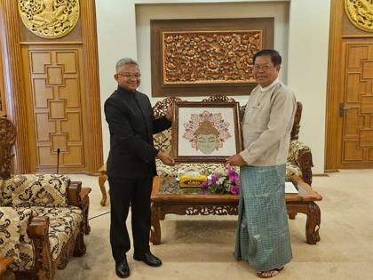 Naypyidaw: Indian envoy meets Myanmar Deputy PM, discusses multifaceted relations | Naypyidaw: Indian envoy meets Myanmar Deputy PM, discusses multifaceted relations