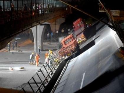 China: At Least 19 Killed, Dozens Injured After Highway Collapses in Guangdong Province | China: At Least 19 Killed, Dozens Injured After Highway Collapses in Guangdong Province